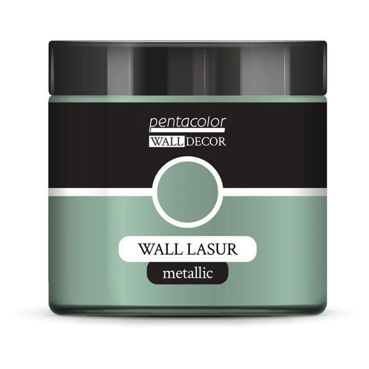 Metalická lazúra na stenu Wall Decor 500 ml – Strieborná