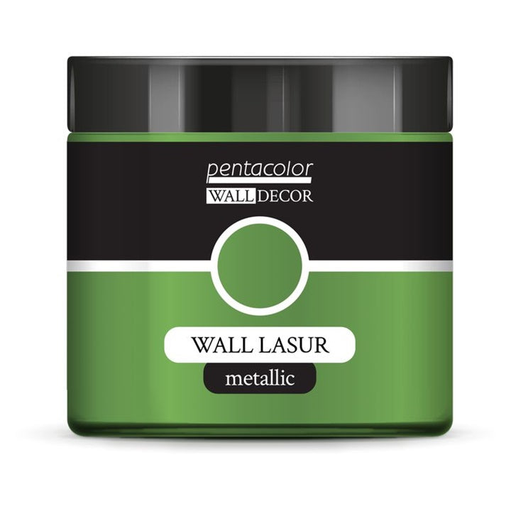 Metalická lazúra na stenu Wall Decor 500 ml – Zeleno-zlatá