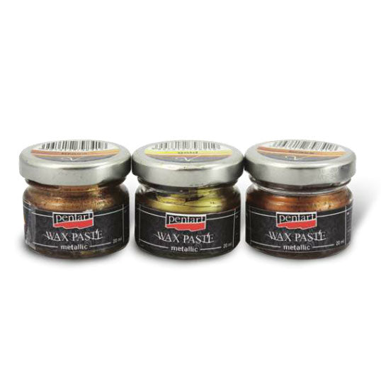 Metalická vosková pasta 20 ml | rôzne farby — obrázok 1