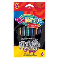 Metalické fixky Colorino 6 ks — obrázok 1