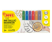 Metalické fixky JOVI Jovidecor / sada 24 ks - 6 odtieňov
