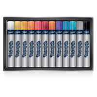 Metalické olejové pastely Colorino Artist 12 ks — obrázok 1