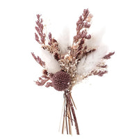 Mini sušená kytica „Miss Mauve“ / 20 cm — obrázok 3