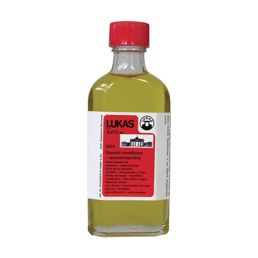 Modifikovaný stand olej LUKAS Berlin pre olejové farby 125 ml