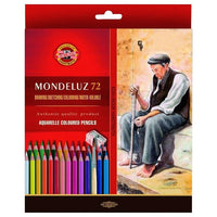 Mondeluz akvarelové farbičky / 72 ks