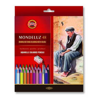 Mondeluz akvarelové pastelky / 48 ks