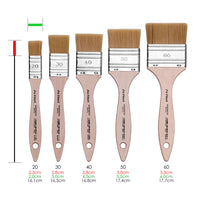 Mottler štetec Synthetic Bristle 2429 - da Vinci | rôzne veľkosti — obrázok 3