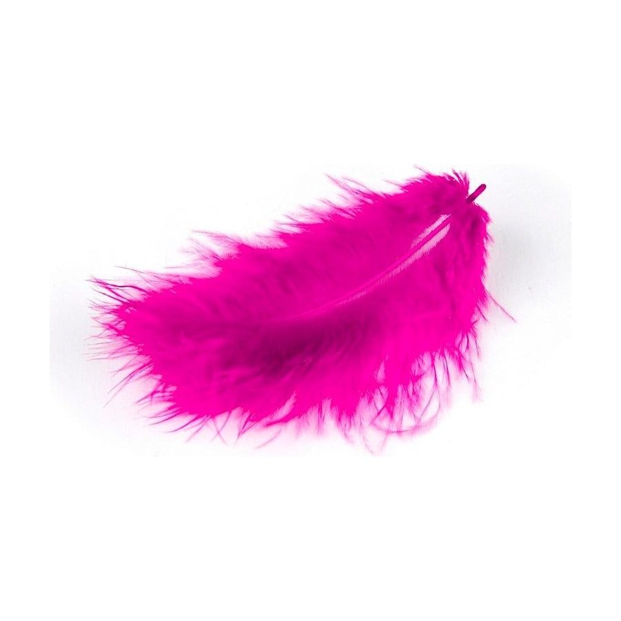 MARABU pierka 10 /12cm 17ks – magenta