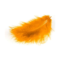 MARABU pierka 10 /12cm 17ks – oranžové