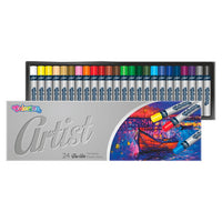 Okrúhle olejové pastely Colorino Artist 24 ks — obrázok 1