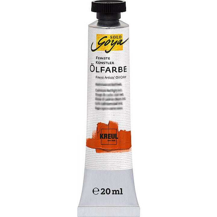 Olejová farba Finest Artists Solo Goya 20 ml – 600 - Cadmium oranžová Imit.