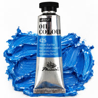 Olejová farba Phoenix - 40 ml | 425 Cerulean modrá (imitácia)