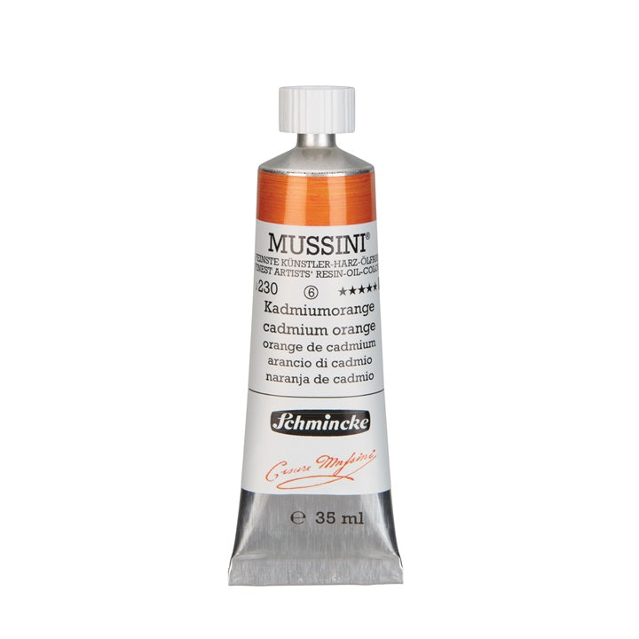 Olejové farby Schmincke MUSSINI 35 ml – 230 cadmium oranžová