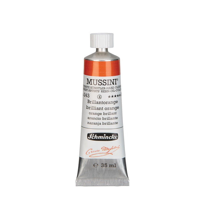 Schmincke MUSSINI Ölfarben 35 ml – 243 brillant Orange
