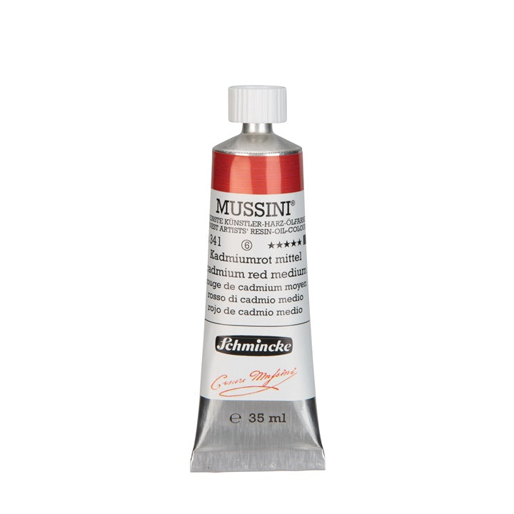 Schmincke MUSSINI Ölfarben 35 ml – 341 Kadmiumrot mittel