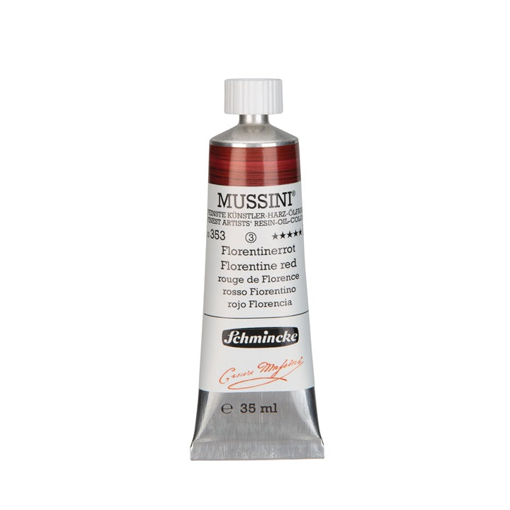 Schmincke MUSSINI Ölfarben 35 ml – 353 florentiner Rot