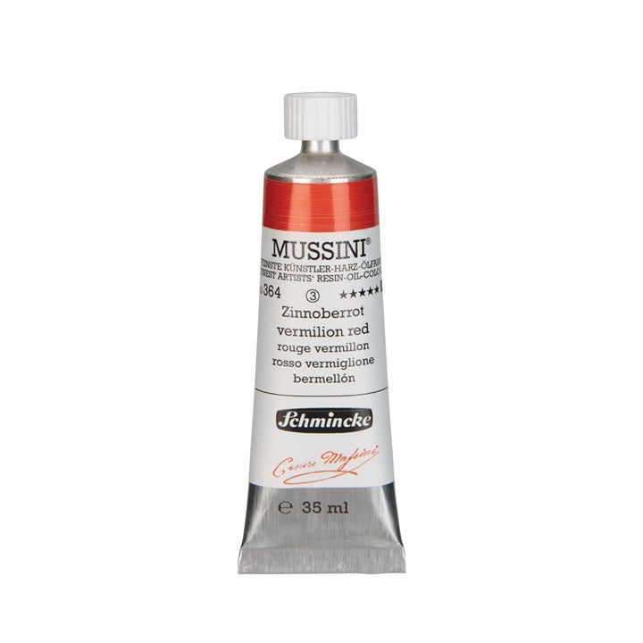 Schmincke MUSSINI Ölfarben 35 ml – 364 Zinnoberrot