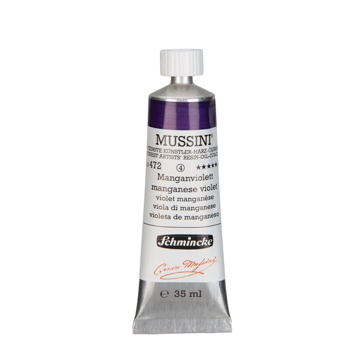 Schmincke MUSSINI Ölfarben 35 ml – 472 Mangan Violett