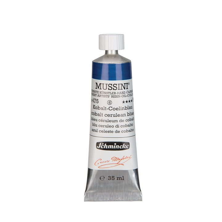 Schmincke MUSSINI Ölfarben 35 ml – 475 Kobalt Himmel Blau
