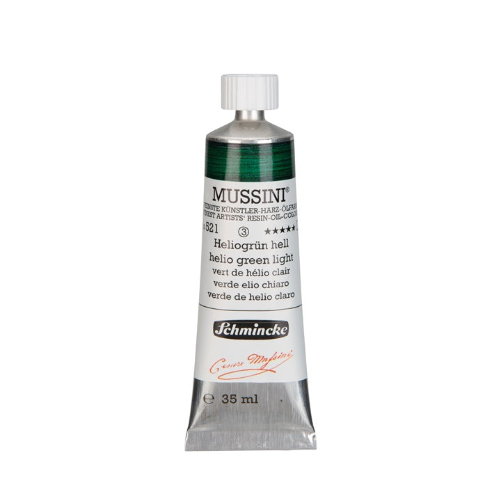 Schmincke MUSSINI Ölfarben 35 ml – 521 Helio Grün hell