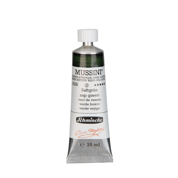 Schmincke MUSSINI Ölfarben 35 ml – 526 sap Grün