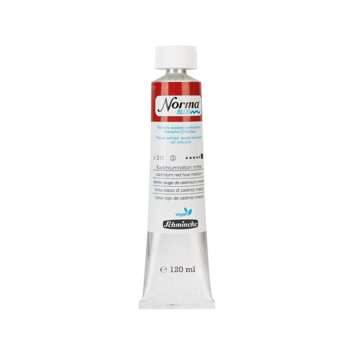 Olejové farby Schmincke Norma Blue 120 ml – 311 cadmium červená hue medium