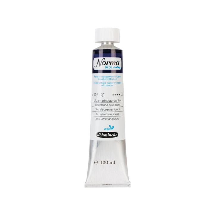 Olejové farby Schmincke Norma Blue 120 ml – 402 ultramarínova hlboká