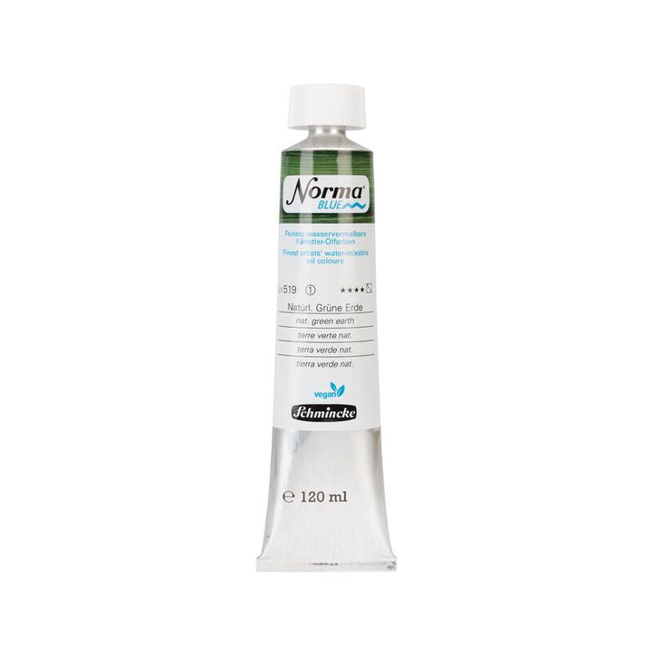 Olejové farby Schmincke Norma Blue 120 ml – 519 nat. zelená earth