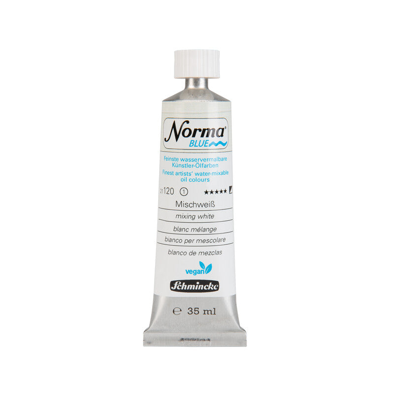 Olejové farby Schmincke Norma Blue 35 ml – 120 Miešacia biela