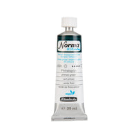 Olejové farby Schmincke Norma Blue 35 ml – 500 Ftalová zelená