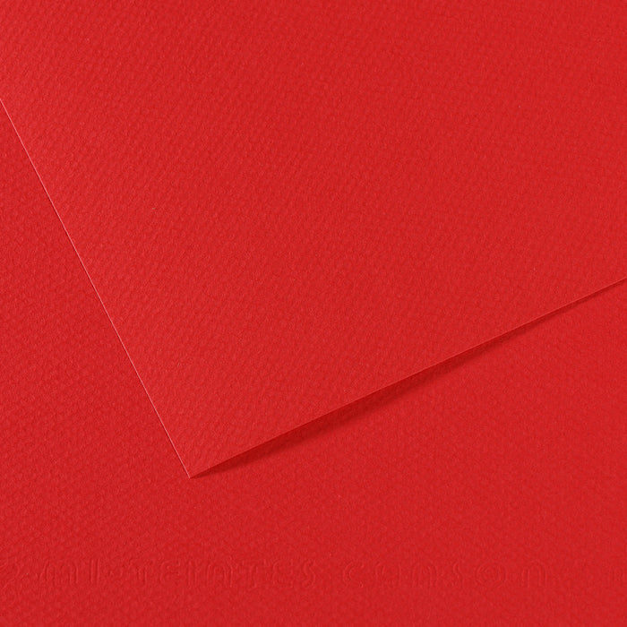 Papier na pastel CANSON Mi-Teintes A4 / 160 g/m² – 50 listov – Jasno červená 505