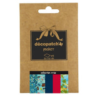 Papiere na decoupage CLAIREFONTAINE Decopatch 30 x 40 cm – kolekcie 6 – 20 – č. 20