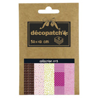Papiere na decoupage CLAIREFONTAINE Decopatch 30 x 40 cm – kolekcie 6 – 20