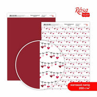 Papiere na scrapbooking Love A4 – No. 2