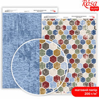 Papiere na scrapbooking Mens Style A4 – No. 4
