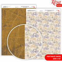 Papiere na scrapbooking Mens Style A4 – No. 6