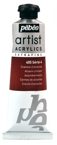 Pebeo Artist akrylová farba 37 ml – Alizarínová karmínová