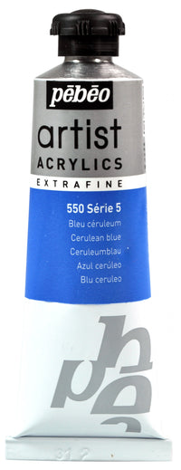 Pebeo Artist akrylová farba 37 ml – Cerulean modrá