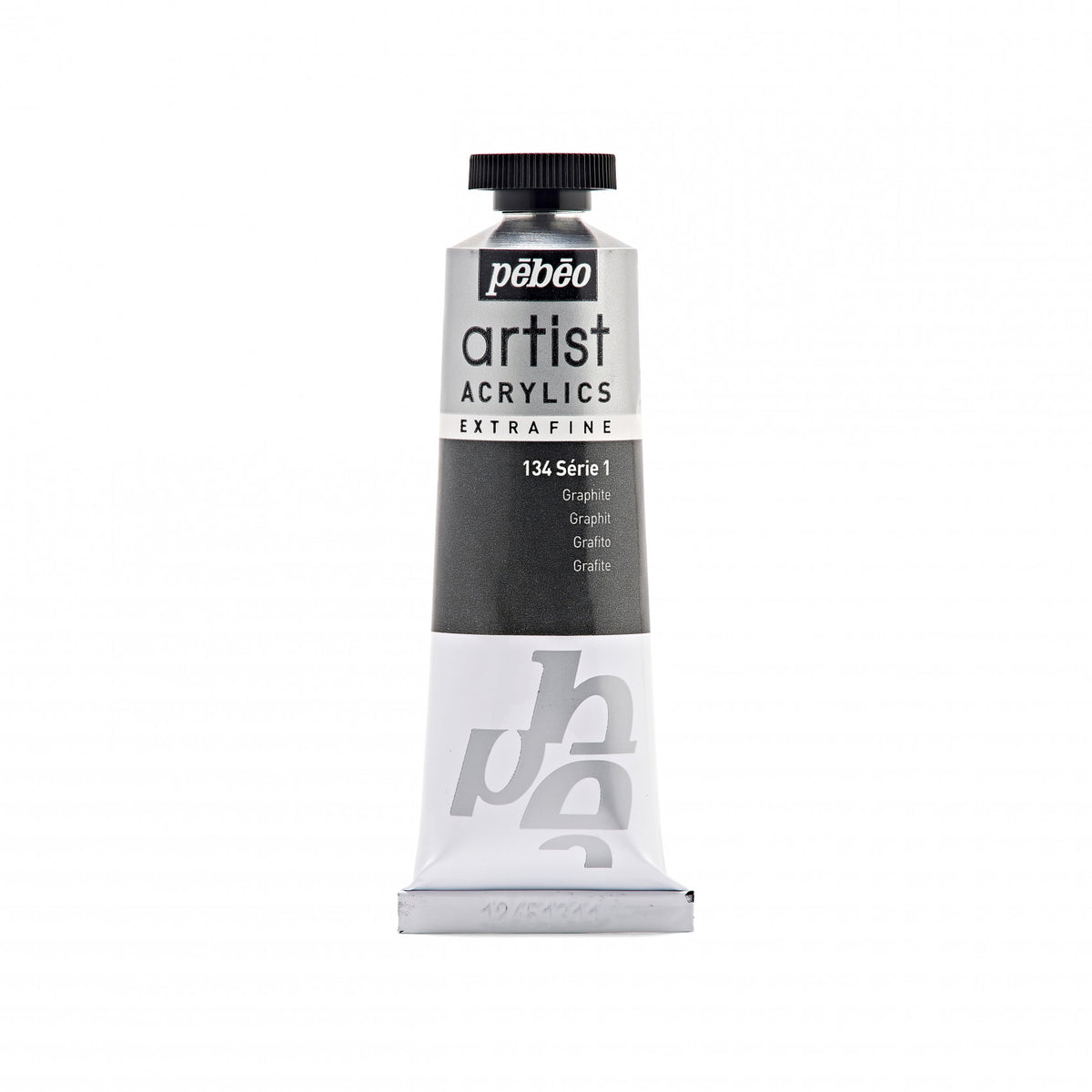 Pebeo Artist akrylová farba 37 ml – Grafitová