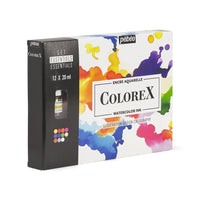 Pebeo Colorex sada akvarelových farieb 12 x 20 ml