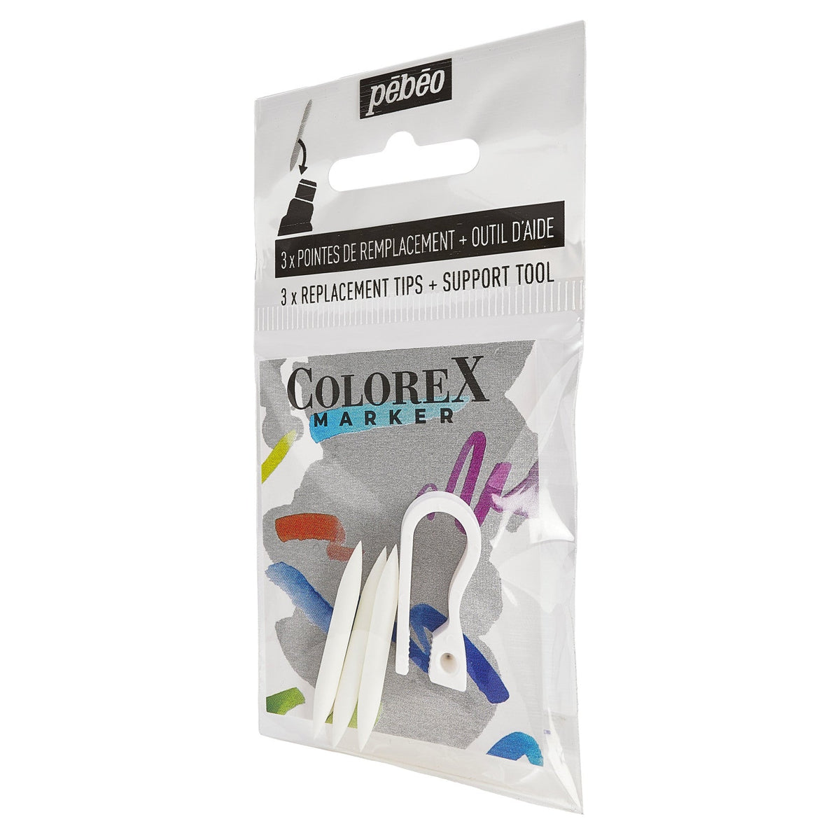 Pebeo Colorex sada náhradných hrotov do fixiek 1 mm – 3 ks