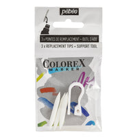 Pebeo Colorex sada náhradných hrotov do fixiek 1 mm – 3 ks