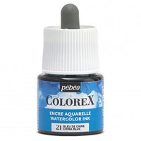Pebeo Colorex tekutý akvarel 45 ml – Čínska modrá