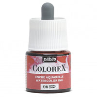 Pebeo Colorex tekutý akvarel 45 ml – Koralová