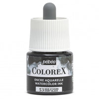 Pebeo Colorex tekutý akvarel 45 ml – Slonovinová čierna
