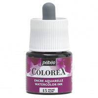 Pebeo Colorex tekutý akvarel 45 ml – Slivková