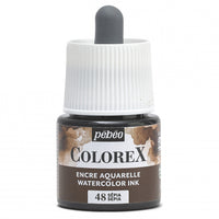 Pebeo Colorex tekutý akvarel 45 ml – Sépia