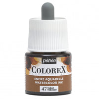 Pebeo Colorex tekutý akvarel 45 ml – Tabaková