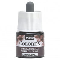 Pebeo Colorex tekutý akvarel 45 ml – Trichromatická čierna
