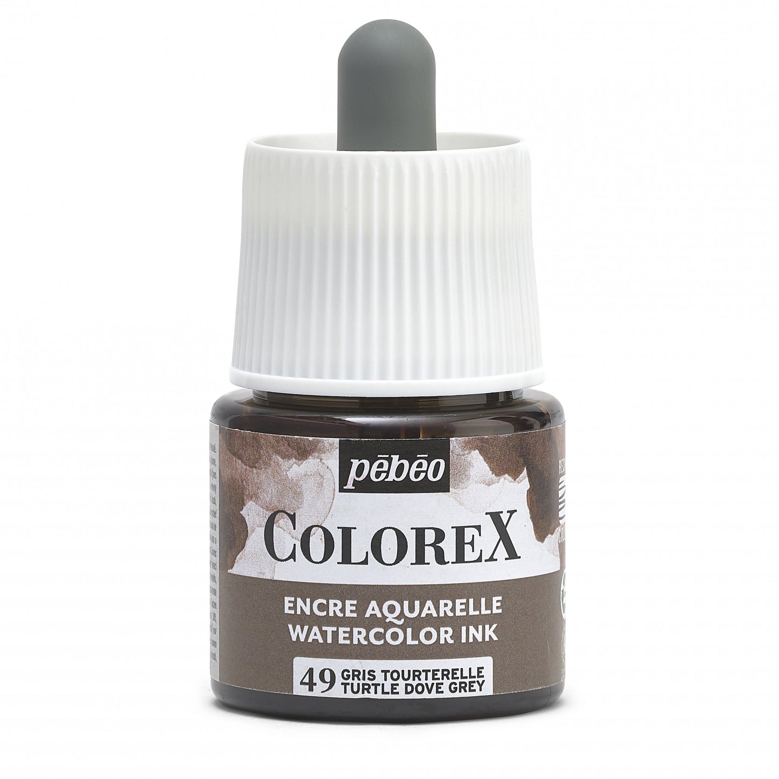 Pebeo Colorex tekutý akvarel 45 ml – Hrdličková sivá